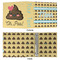 Poop Emoji 3 Ring Binders - Full Wrap - 2" - APPROVAL