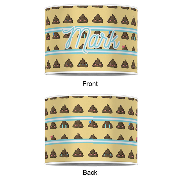 Poop Emoji 8" Drum Lampshade - APPROVAL (Poly Film)