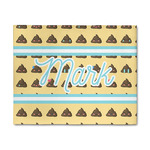 Poop Emoji 8' x 10' Patio Rug (Personalized)