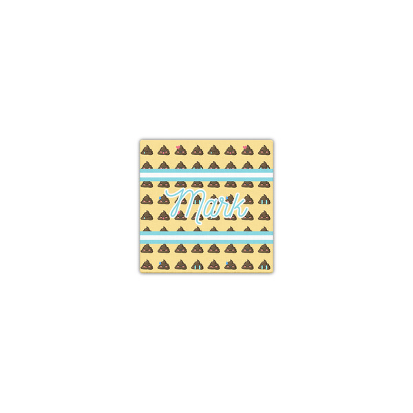 Poop Emoji 8x8 - Canvas Print - Front View