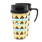 Poop Emoji Acrylic Travel Mug (Personalized)