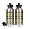 Poop Emoji Aluminum Water Bottle - Front and Back