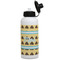 Poop Emoji Aluminum Water Bottle - White Front