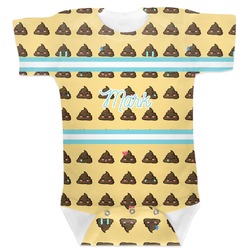 Poop Emoji Baby Bodysuit 0-3 (Personalized)