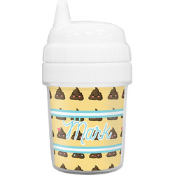 Poop Emoji Baby Sippy Cup (Personalized)