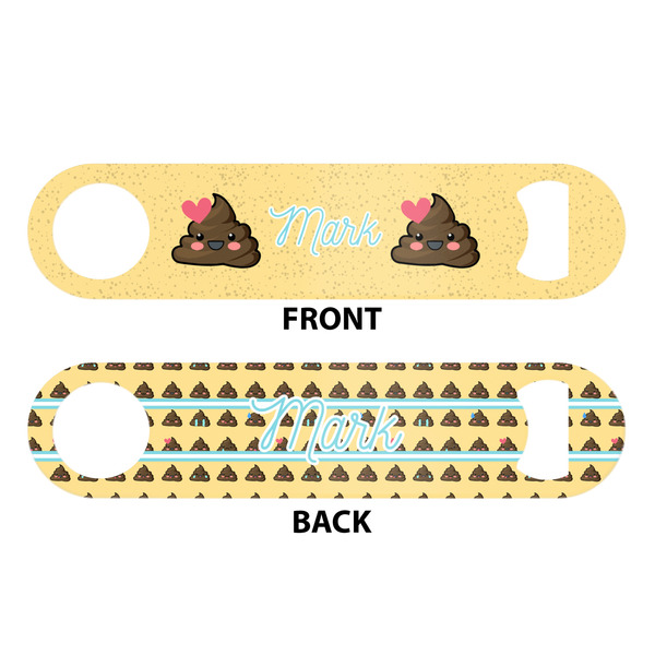 Poop Emoji Bar Bottle Opener - White - Approval