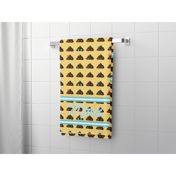 Poop Emoji Bath Towel - LIFESTYLE