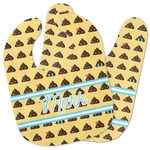 Poop Emoji Baby Bib w/ Name or Text