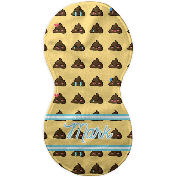 Poop Emoji Burp Peanut Shaped Flat