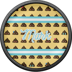 Poop Emoji Cabinet Knob (Black) (Personalized)