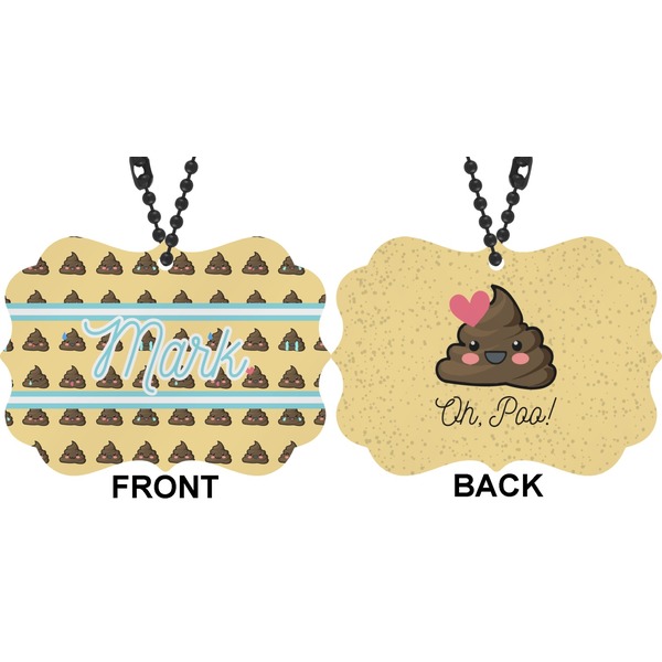 Poop Emoji Car Ornament (Approval)