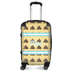 Poop Emoji Suitcase - 20" Carry On (Personalized)