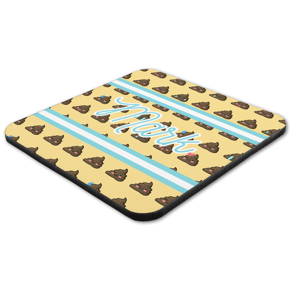 Poop Emoji Coaster Set - FLAT (one)
