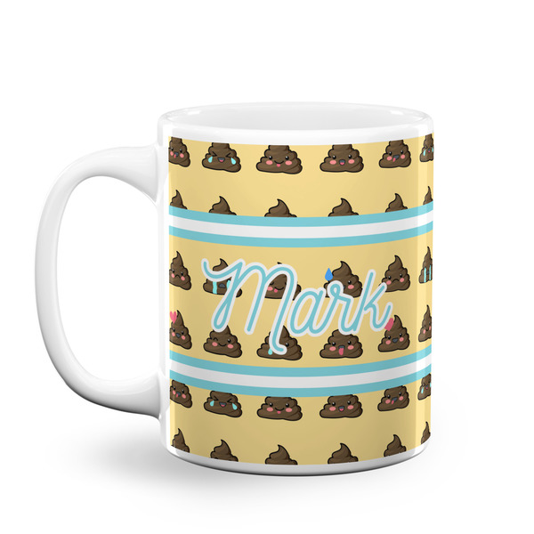 Custom Poop Emoji Coffee Mug (Personalized)