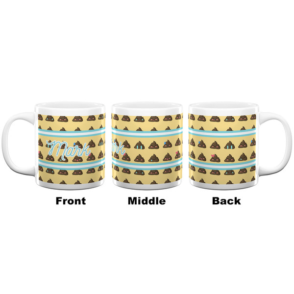 Poop Emoji Coffee Mug - 20 oz - White APPROVAL