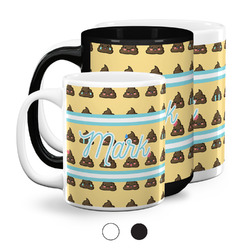 Poop Emoji Coffee Mugs (Personalized)