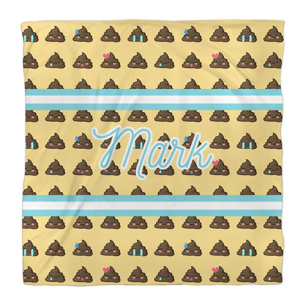 Poop Emoji Comforter - Queen - Front
