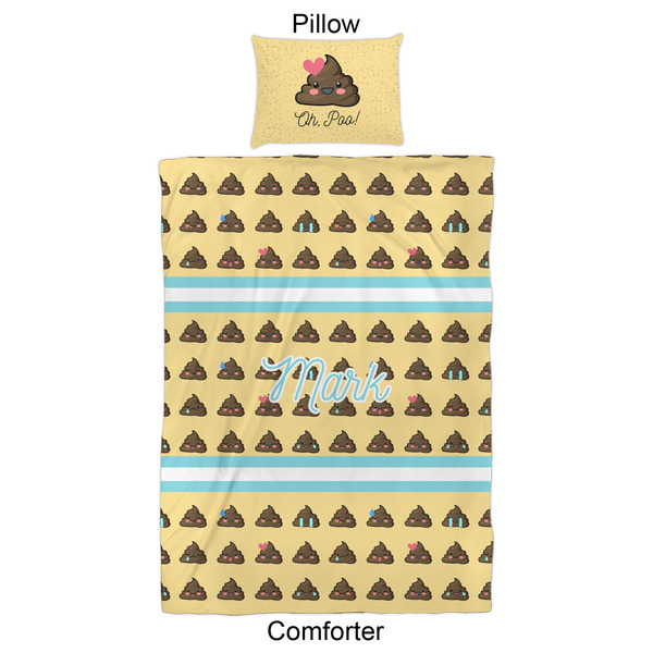 Poop Emoji Comforter Set - Twin XL - Approval