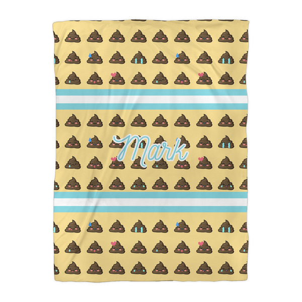 Poop Emoji Comforter - Twin XL - Front