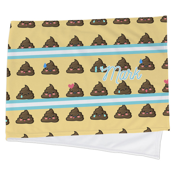 Custom Poop Emoji Cooling Towel (Personalized)