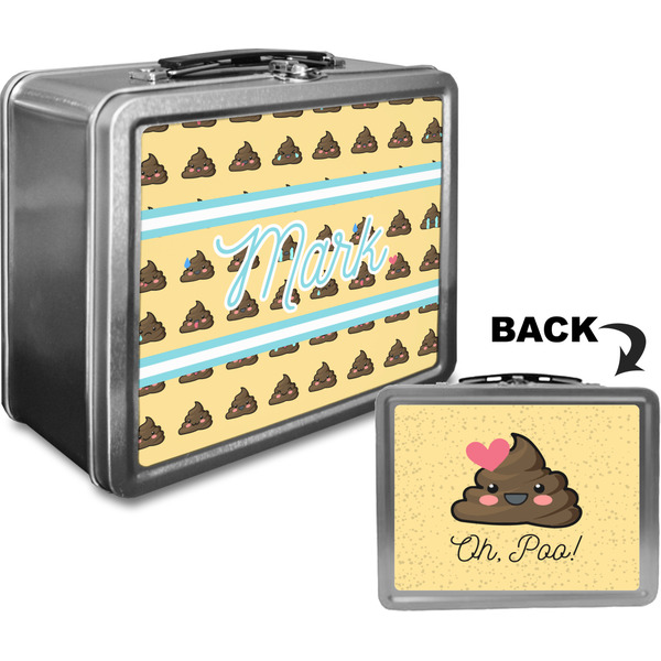 Poop Emoji Custom Lunch Box / Tin Approval