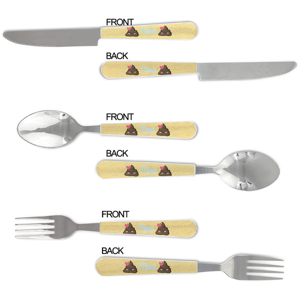 Poop Emoji Cutlery Set - APPROVAL