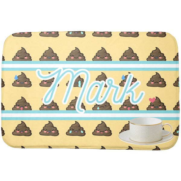 Poop Emoji Dish Drying Mat