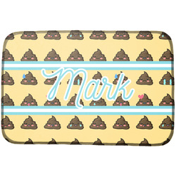 Poop Emoji Dish Drying Mat (Personalized)