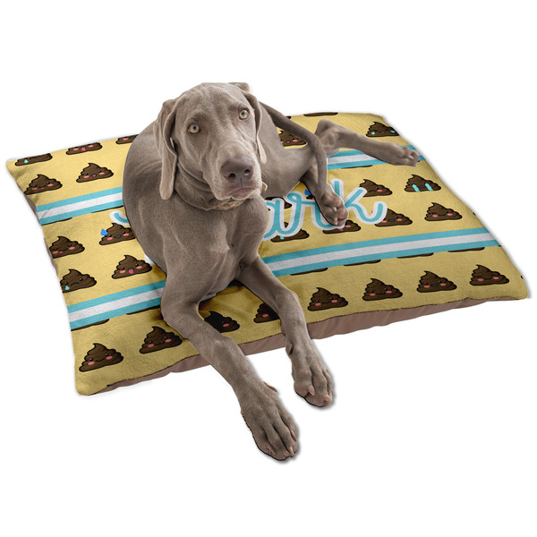 Poop Emoji Dog Bed - Large LIFESTYLE