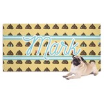 Poop Emoji Dog Towel (Personalized)