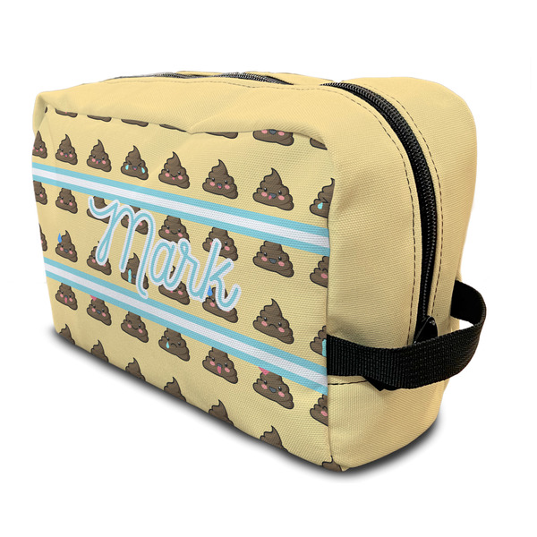 Custom Poop Emoji Toiletry Bag / Dopp Kit (Personalized)