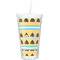 Poop Emoji Double Wall Tumbler with Straw (Personalized)