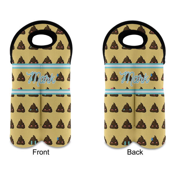 Poop Emoji Double Wine Tote - APPROVAL (new)