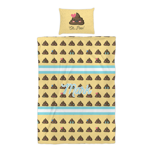 Poop Emoji Duvet Cover Set - Twin XL - Alt Approval