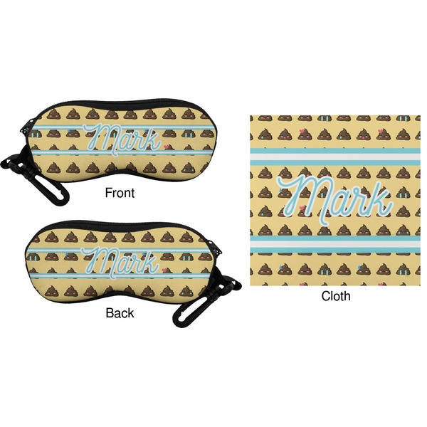 Poop Emoji Eyeglass Case & Cloth (Approval)