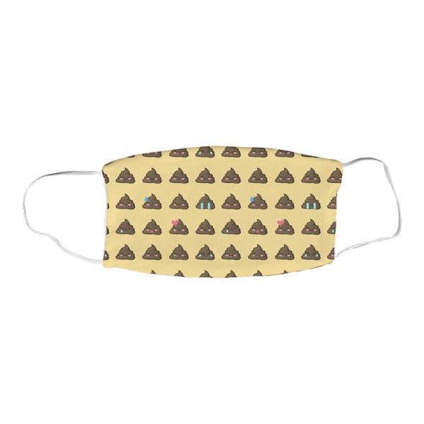 Poop Emoji Fabric Face Mask