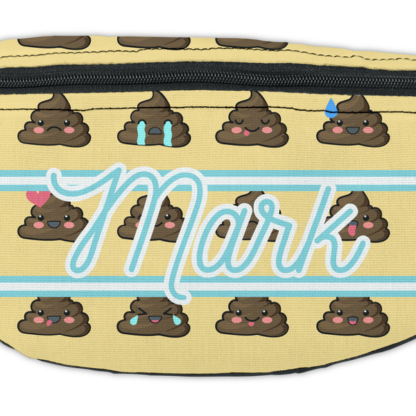 Poop Emoji Fanny Pack - Closeup