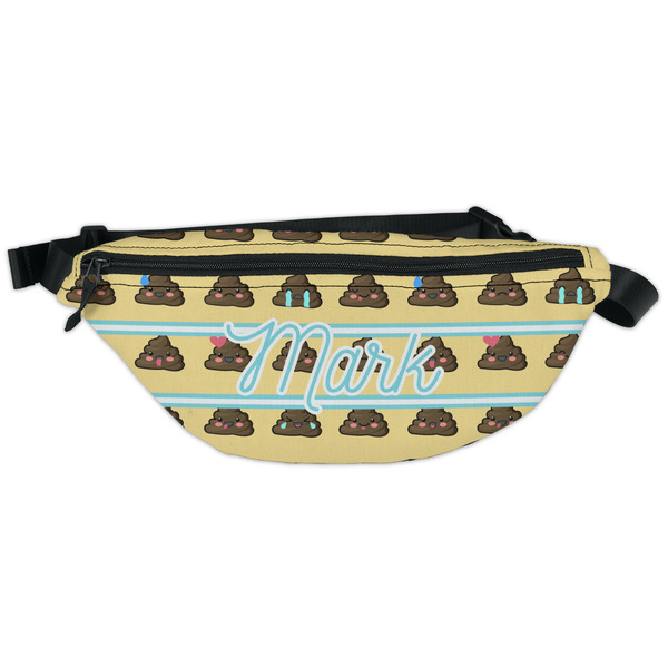 Custom Poop Emoji Fanny Pack - Classic Style (Personalized)