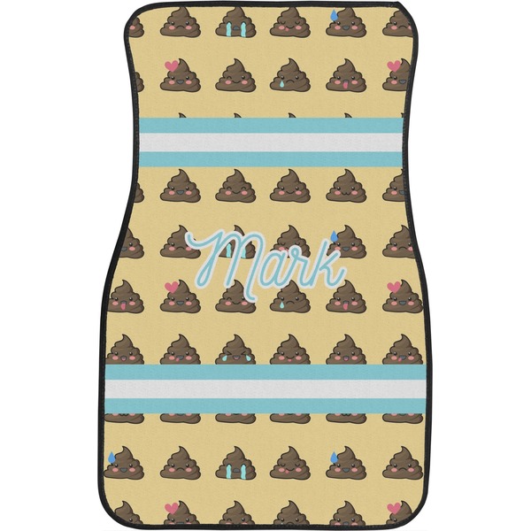 Poop Emoji Front Seat Car Mat
