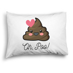 Poop Emoji Pillow Case - Standard - Graphic (Personalized)