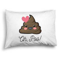 Poop Emoji Pillow Case - Standard - Graphic (Personalized)