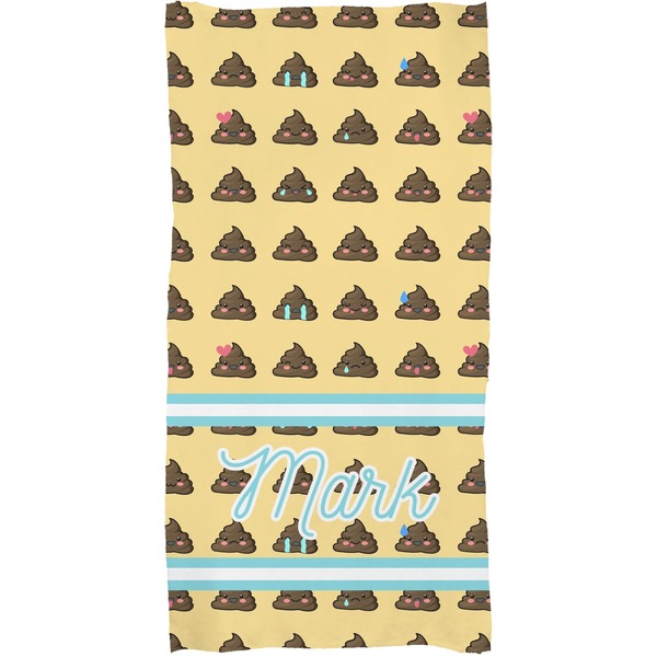 Poop Emoji Full Sized Bath Towel - Apvl