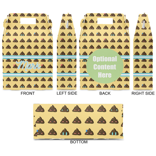 Poop Emoji Gable Favor Box - Approval