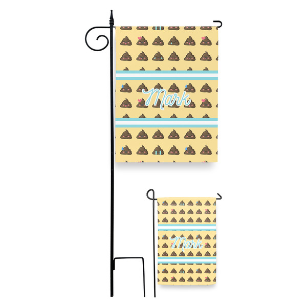Poop Emoji Garden Flag - PARENT/MAIN