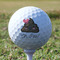 Poop Emoji Golf Ball - Branded - Tee