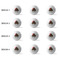 Poop Emoji Golf Balls - Generic - Set of 12 - APPROVAL