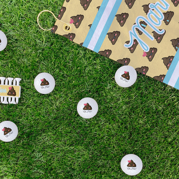 Poop Emoji Golf Balls - Generic - Set of 12 - LIFESTYLE