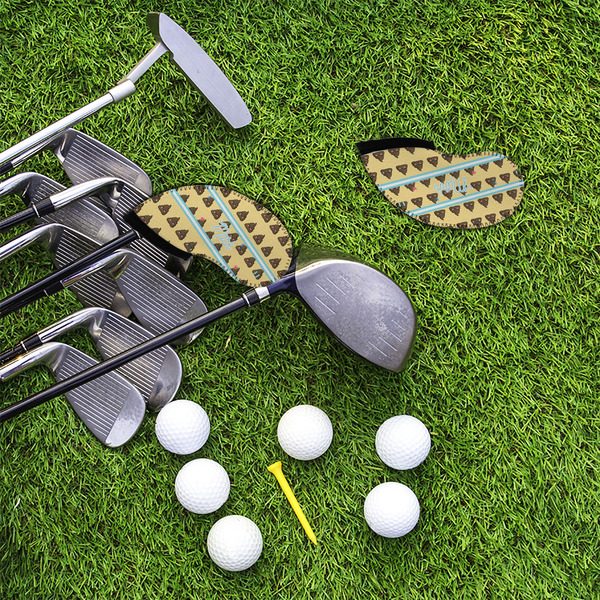 Poop Emoji Golf Club Covers - LIFESTYLE