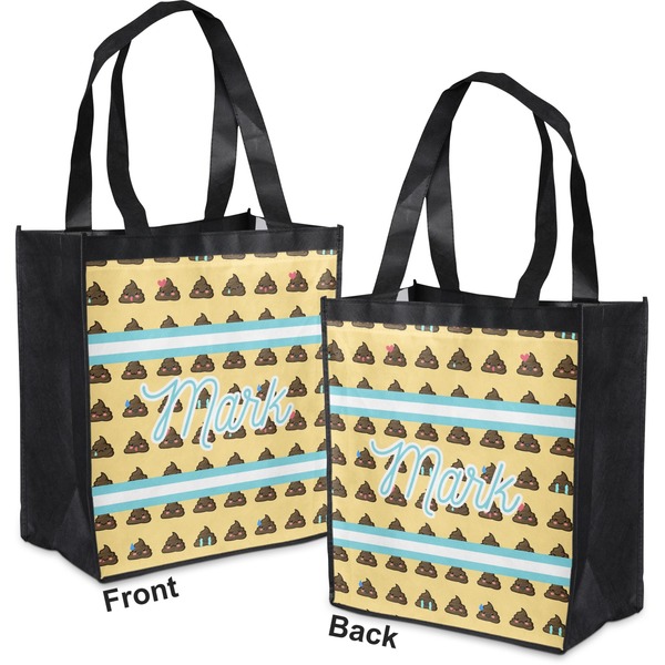 Poop Emoji Grocery Bag - Apvl