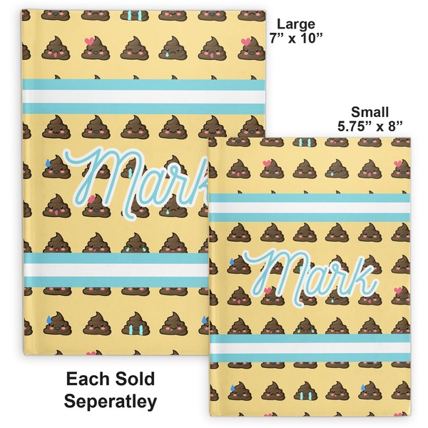 Poop Emoji Hard Cover Journal - Compare